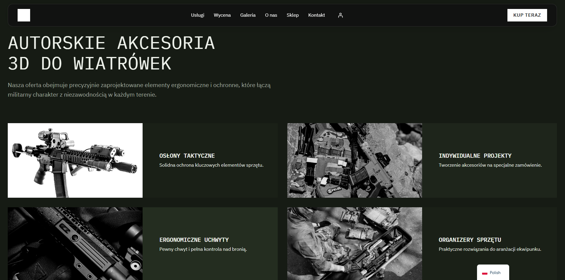 Akcesoria do wiatrówek